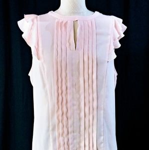 ELLE TUX PLEATED BLOUSE